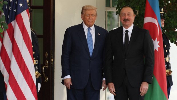 Donald Trampla İlham Əliyevin görüşü BAŞLADI - VİDEO