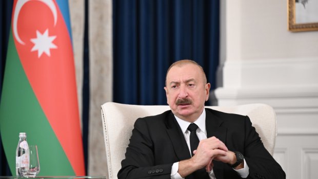 İlham Əliyev Vaşinqtonda jurnalistlərə müsahibə verdi – FOTO/VİDEO