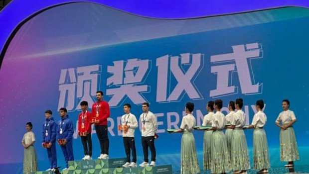 Gimnastımız Dünya Oyunlarında gümüş medal qazandı
