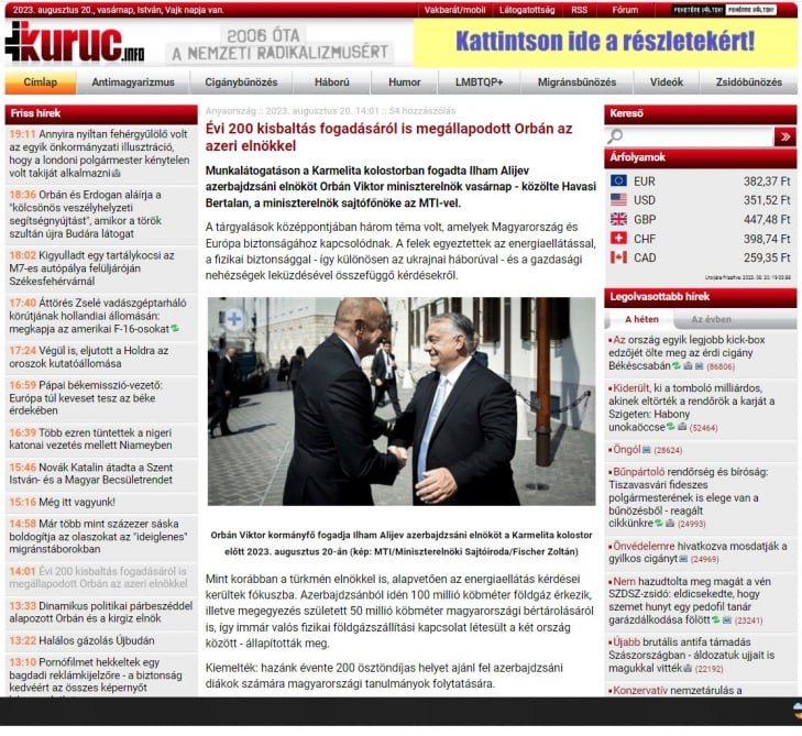 İlham Əliyevin səfəri Macarıstan KİV-lərində geniş işıqlandırıldı - FOTO - foto 1