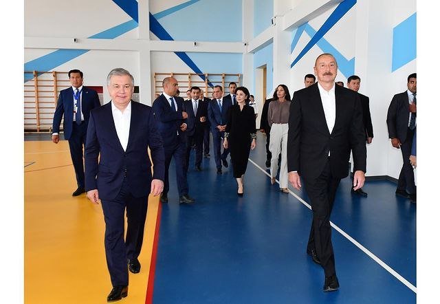 Mehriban Əliyeva ali qonaqlarla Füzuli şəhərinə olan səfərdən FOTOLAR paylaşdı  - foto 2