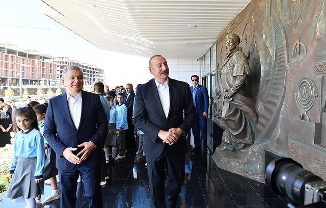 Mehriban Əliyeva ali qonaqlarla Füzuli şəhərinə olan səfərdən FOTOLAR paylaşdı  - foto 9
