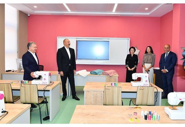 Mehriban Əliyeva ali qonaqlarla Füzuli şəhərinə olan səfərdən FOTOLAR paylaşdı  - foto 5