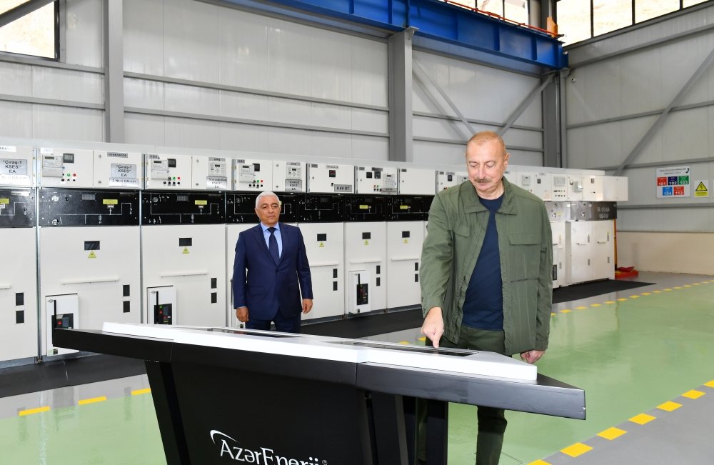Kəlbəcərdə “Çıraq-1” və “Çıraq-2” Kiçik Su Elektrik stansiyalarının açılışı olub - FOTO/VİDEO - foto 2