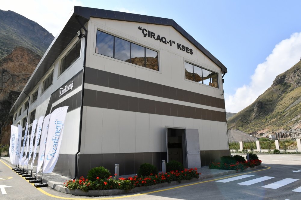 Kəlbəcərdə “Çıraq-1” və “Çıraq-2” Kiçik Su Elektrik stansiyalarının açılışı olub - FOTO/VİDEO - foto 5