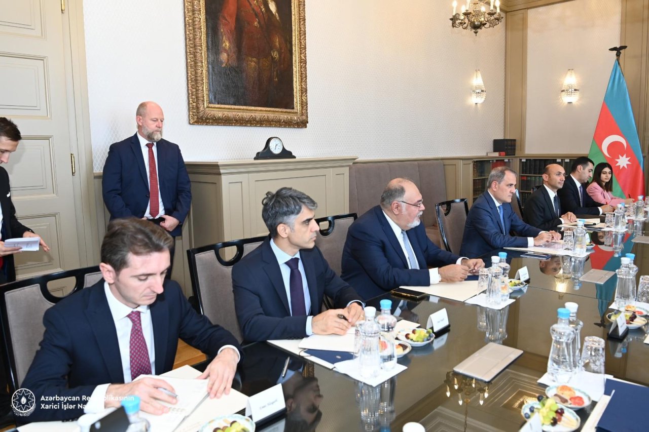 Azərbaycan-Macarıstan Strateji Dialoqunun Birinci iclası keçirilib - FOTO  - foto 3