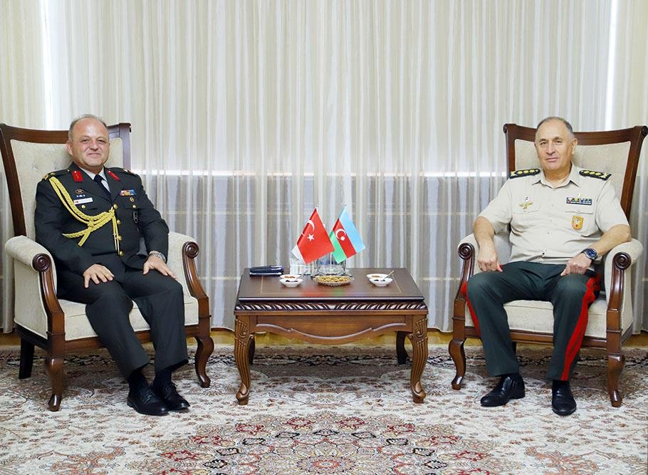 Zakir Həsənov Türkiyənin yeni hərbi attaşesi ilə nəyi müzakirə edib? - FOTO - foto 2