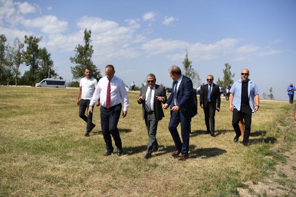 Slovakiya nümayəndə heyəti Cıdır düzündə - FOTO  - foto 1