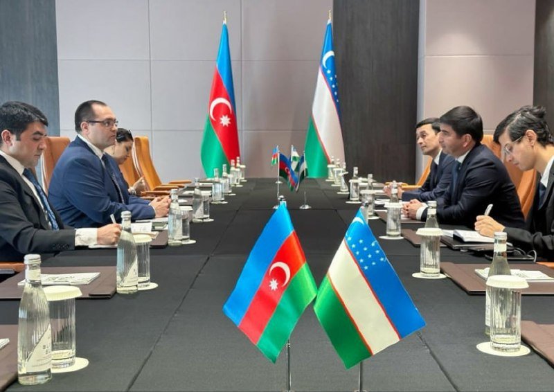 Azərbaycan Özbəkistanla yol xəritəsini müzakirə etdi - FOTO - foto 1