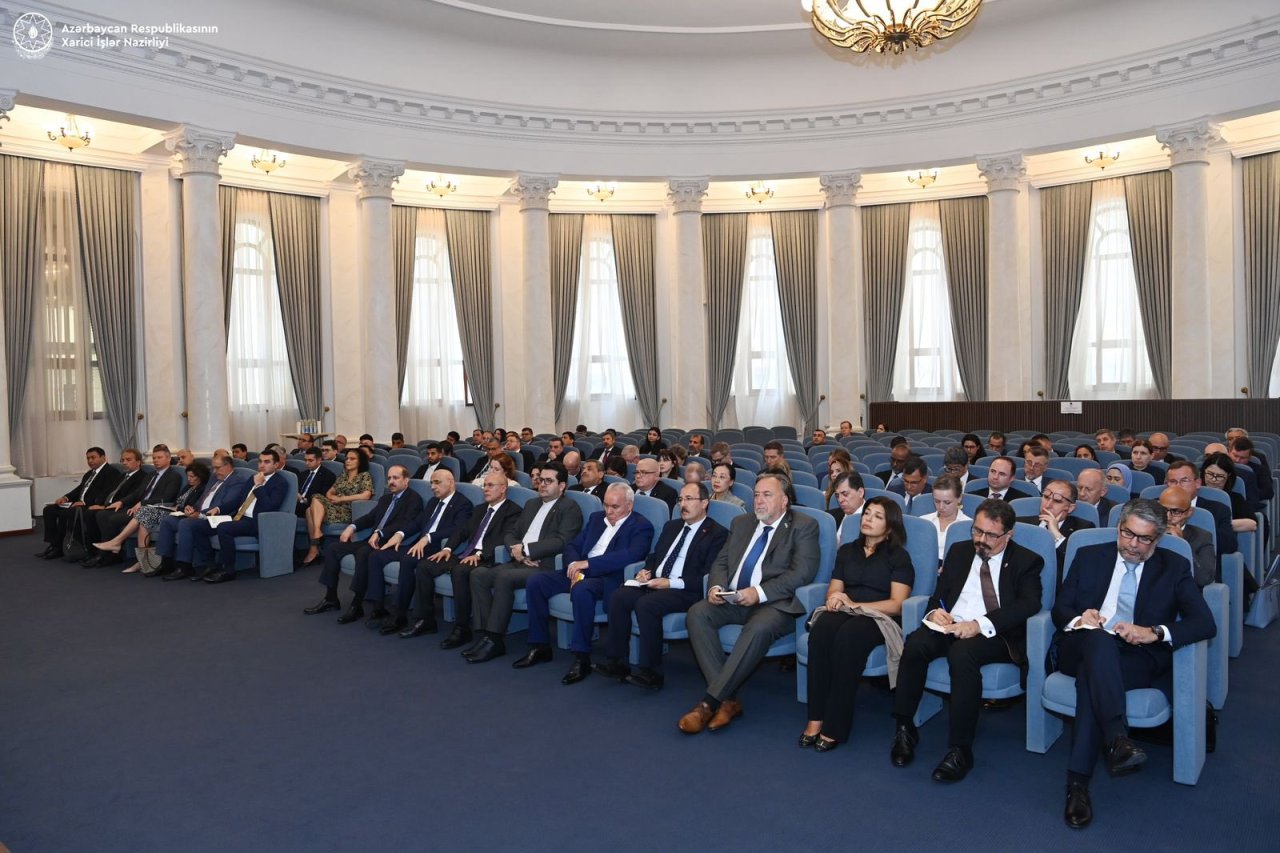 Cahit Bağçı: “Azərbaycanın ərazi bütövlüyü, humanitar sahədəki səyləri dəstəklənməlidir” - FOTO  - foto 3