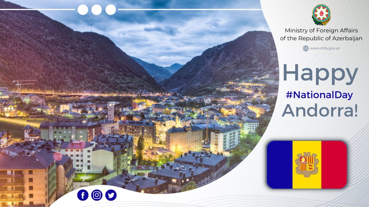 Azərbaycan XİN Andorranı təbrik edib - FOTO  - foto 2