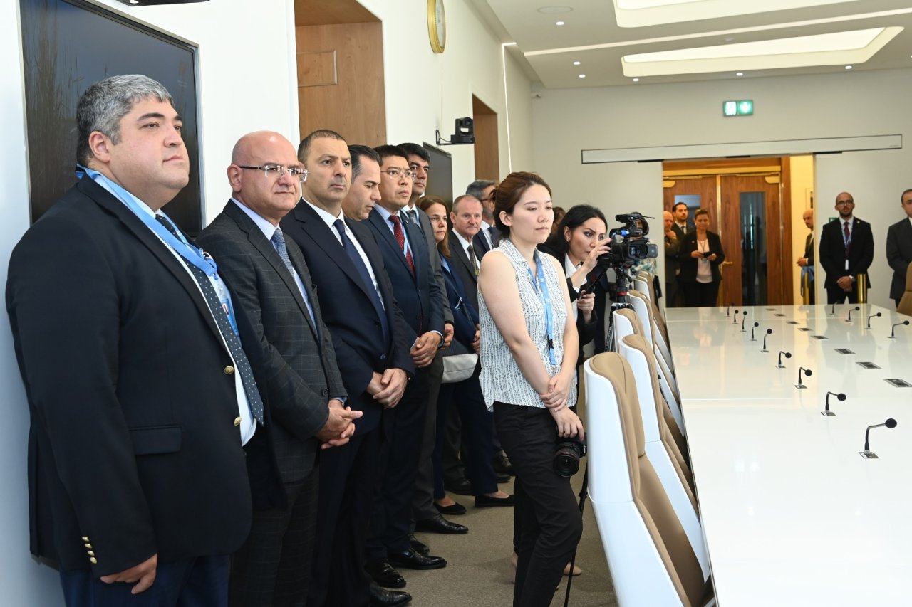 BMT-nin Cenevrədəki tarixi binasında "Azərbaycan otağı" AÇILDI - FOTO  - foto 2