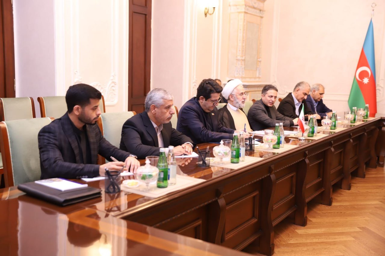 Kamran Əliyev iranlı həmkarı ilə nəyi müzakirə etdi? - FOTO - foto 4