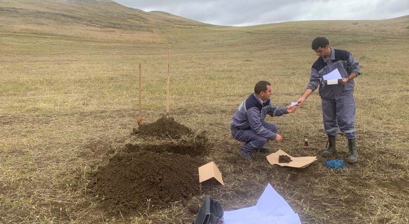 İşğaldan azad olunmuş ərazilərdə çöl ölçmə işləri APARILDI - FOTO  - foto 1
