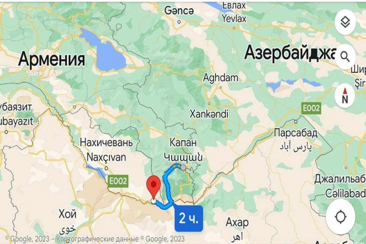 Ermənilər TƏŞVİŞDƏ - Zəngəzur dəhlizi “Google” xəritələrində AÇIQDIR – FOTO   - foto 3