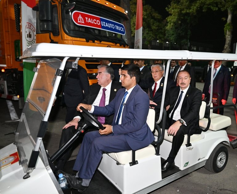 Liderlər Düşənbədə “EKSPO Mərkəzi Asiya 2023” SƏRGİSİNDƏ - FOTO/YENİLƏNİB - foto 8