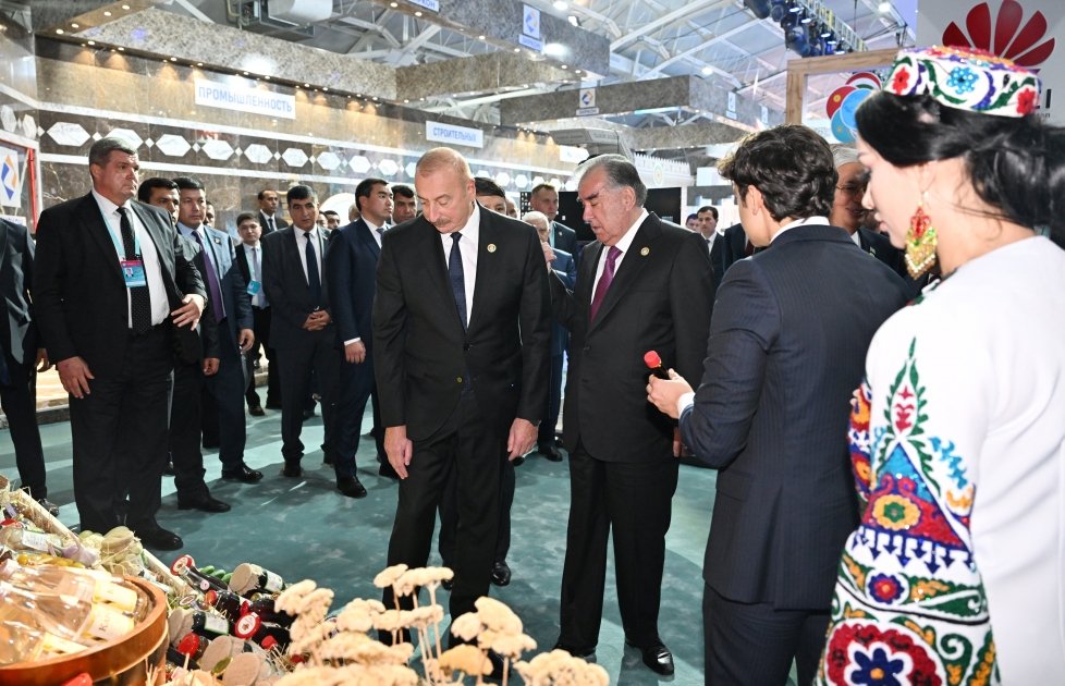 Liderlər Düşənbədə “EKSPO Mərkəzi Asiya 2023” SƏRGİSİNDƏ - FOTO/YENİLƏNİB - foto 1