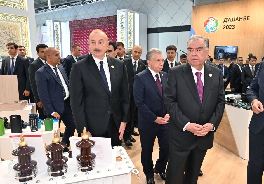 Liderlər Düşənbədə “EKSPO Mərkəzi Asiya 2023” SƏRGİSİNDƏ - FOTO/YENİLƏNİB - foto 4