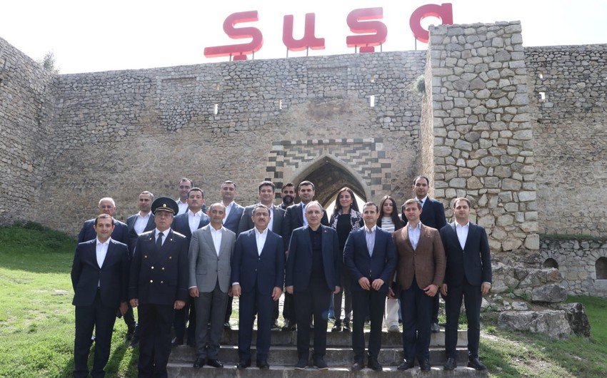 Xarici ölkələrin Baş prokurorları Şuşa və Füzuliyə səfər ediblər - FOTO  - foto 6