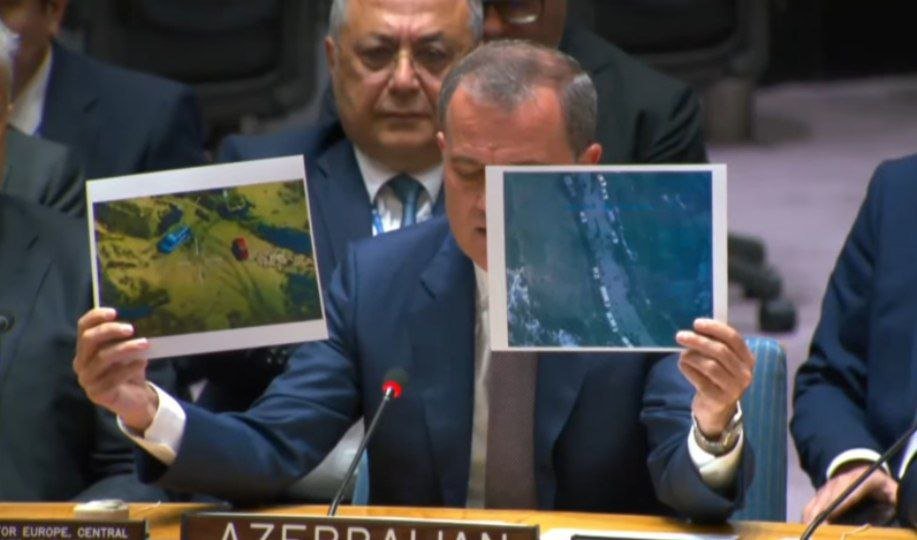 Ceyhun Bayramovdan  FOTOFAKT: "Ermənilər Qarabağda ağır texnikalar yerləşdirib" - VİDEO - foto 1