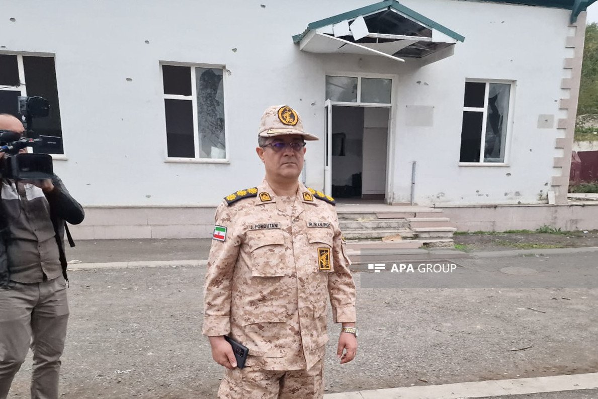 Şuşada olan xarici hərbi attaşelər antiterror tədbirlərində azad edilmiş MƏNTƏQƏLƏRDƏ - FOTO  - foto 4