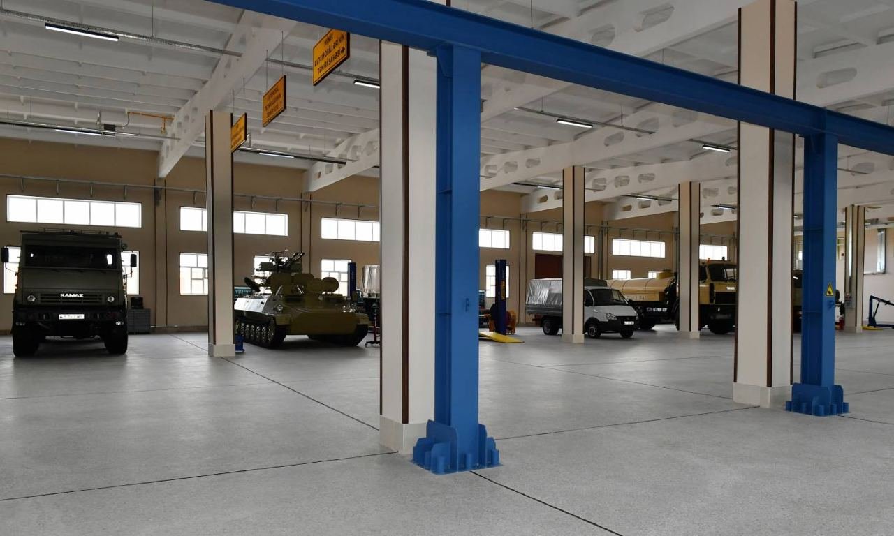 Prezidentlər Naxçıvan Bərpa-istehsalat hərbi kompleksinin AÇILIŞINDA - FOTO - foto 8