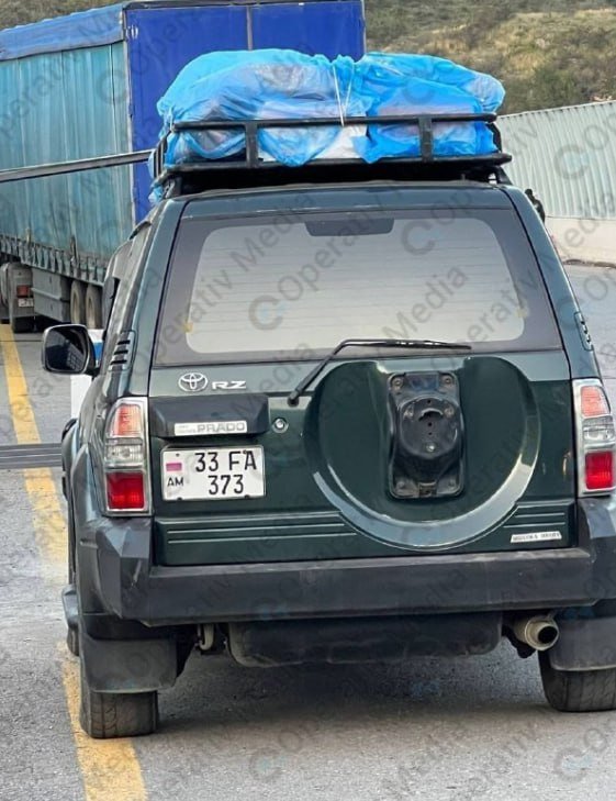 Vardanyan bu avtomobillə "Laçın" postunu keçmək istəyib - FOTO - foto 1