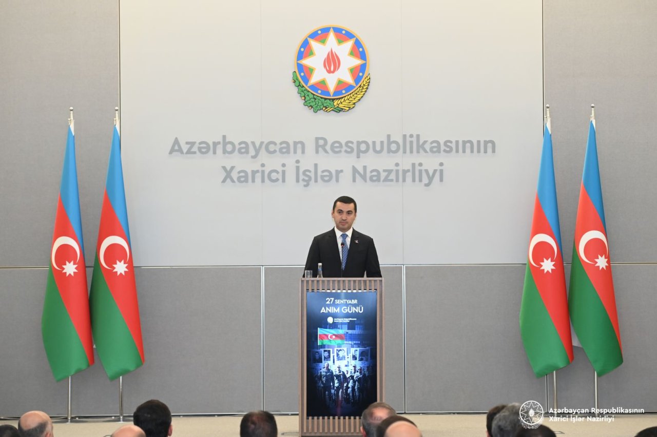 Ceyhun Bayramov: “Gələcəyə baxışımız sülh üzərində qurulub” - FOTO - foto 6