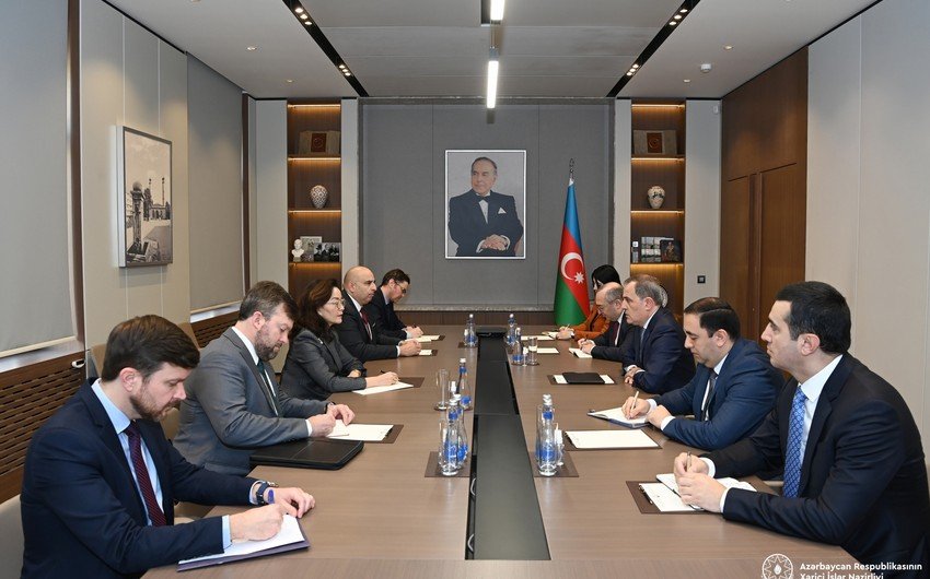 Ceyhun Bayramov ABŞ rəsmisi ilə bölgədəki vəziyyət müzakirə ETDİ - FOTO - foto 3