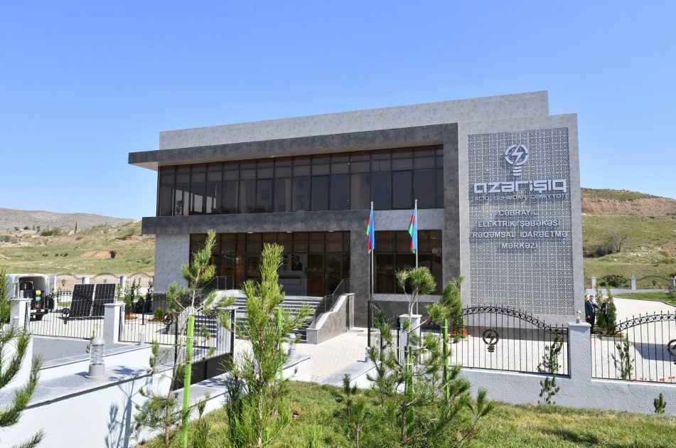 Prezident Cəbrayıl Rəqəmsal İdarəetmə Mərkəzinin açılışını ETDİ - FOTO   - foto 2