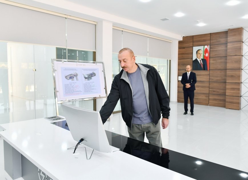 Prezident Cəbrayıl Rəqəmsal İdarəetmə Mərkəzinin açılışını ETDİ - FOTO   - foto 1