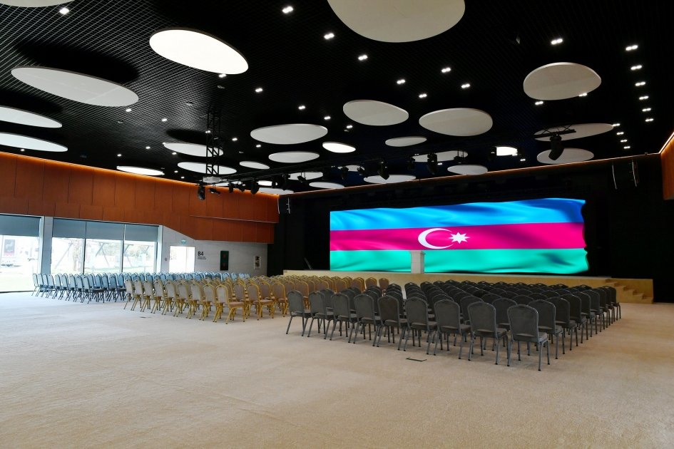Prezident Zəngilan Konqres Mərkəzi Kompleksinin açılışını ETDİ - FOTO - foto 5