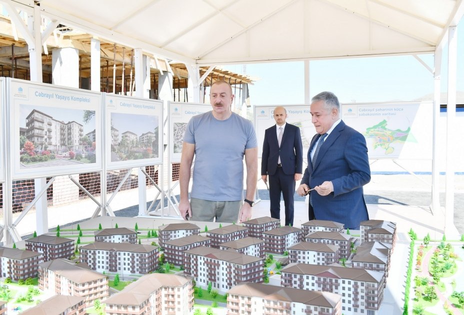 Prezident Cəbrayıl Yaşayış Kompleksində – FOTO   - foto 5