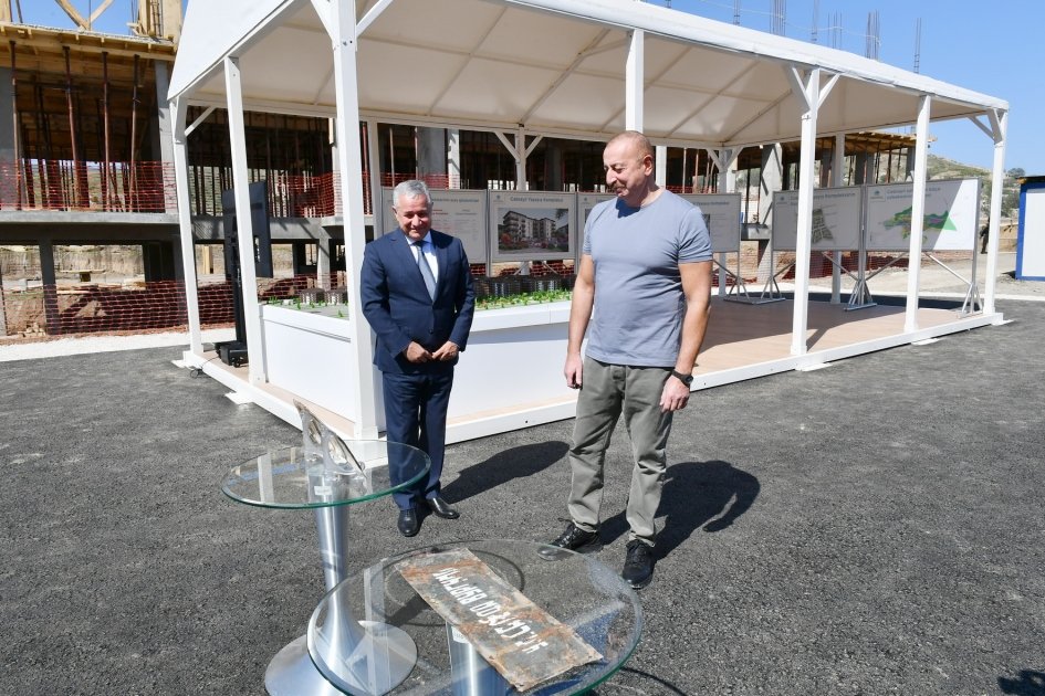 Prezident Cəbrayıl Yaşayış Kompleksində – FOTO   - foto 4