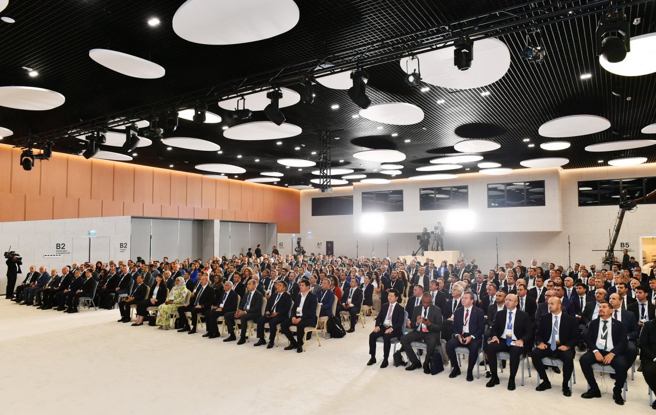 Prezident Zəngilanda 2-ci Milli Şəhərsalma Forumunun açılış MƏRASİMİNDƏ - FOTO/VİDEO - foto 10