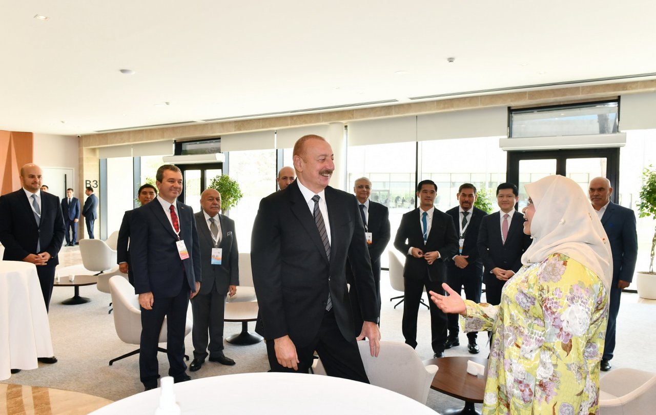 Prezident Zəngilanda 2-ci Milli Şəhərsalma Forumunun açılış MƏRASİMİNDƏ - FOTO/VİDEO - foto 13