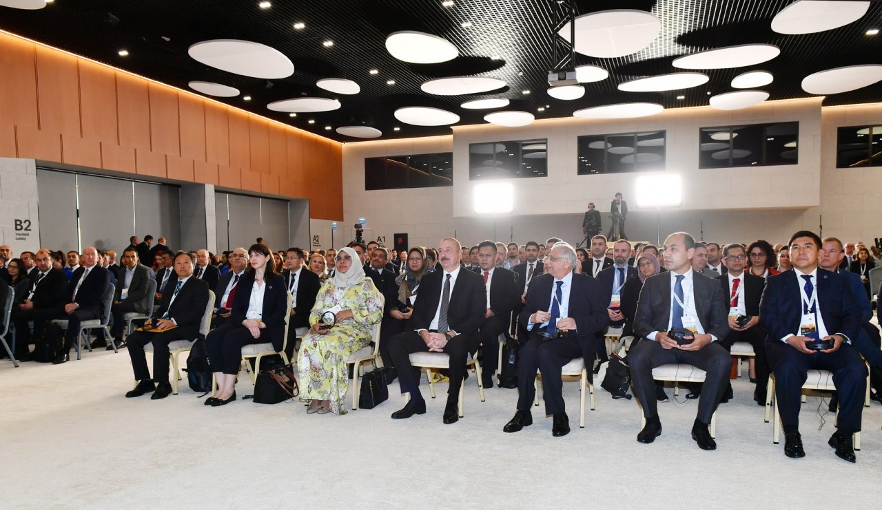 Prezident Zəngilanda 2-ci Milli Şəhərsalma Forumunun açılış MƏRASİMİNDƏ - FOTO/VİDEO - foto 12