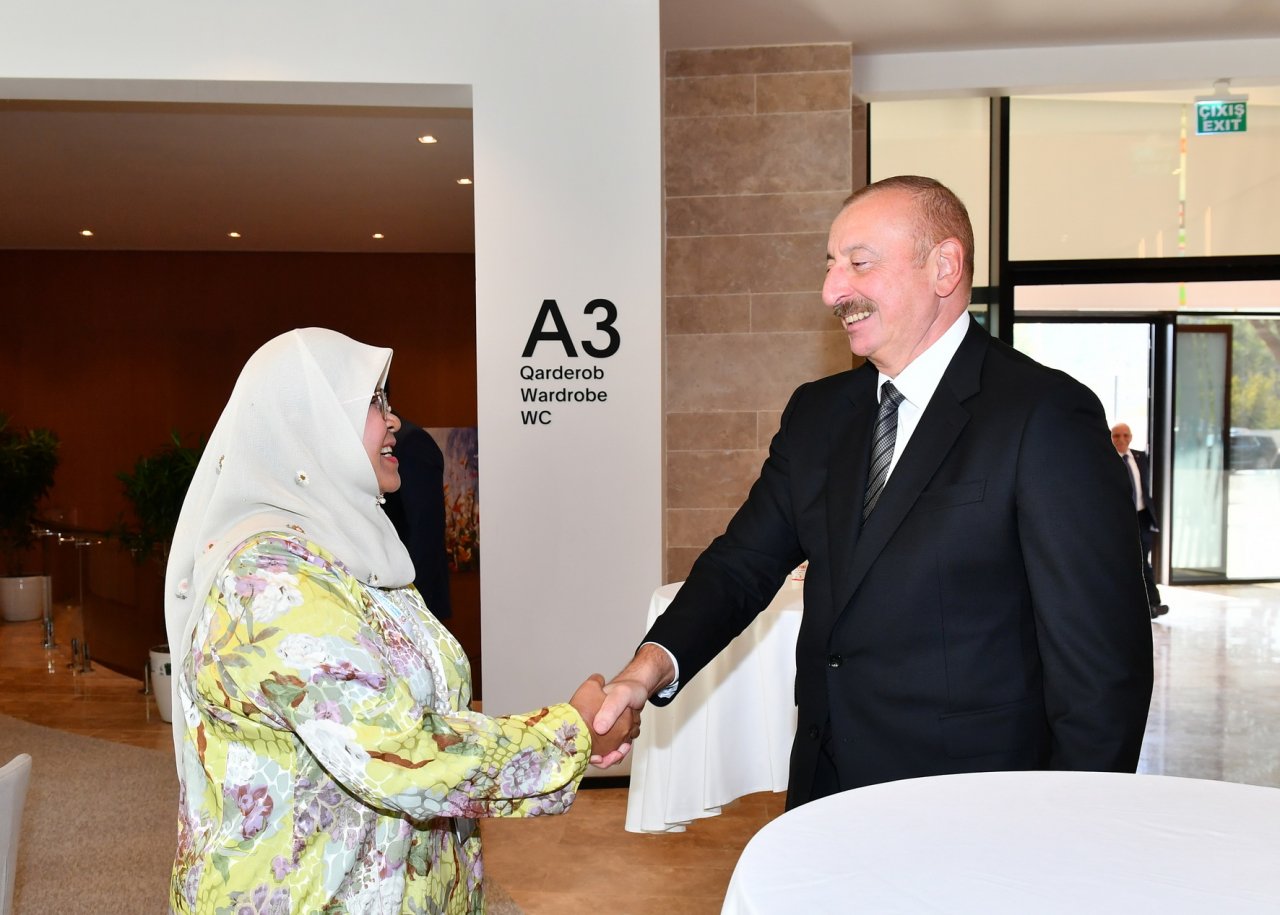 Prezident Zəngilanda 2-ci Milli Şəhərsalma Forumunun açılış MƏRASİMİNDƏ - FOTO/VİDEO - foto 14