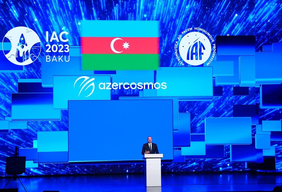 Prezident və Xanımı Astronavtika tədbirində - YENİLƏNİB-FOTO/VİDEO  - foto 2