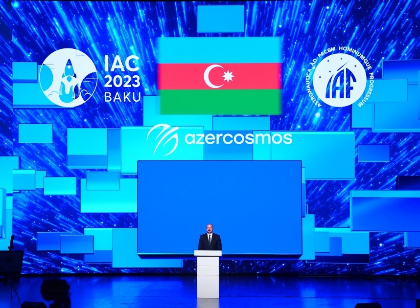 Prezident və Xanımı Astronavtika tədbirində - YENİLƏNİB-FOTO/VİDEO  - foto 3