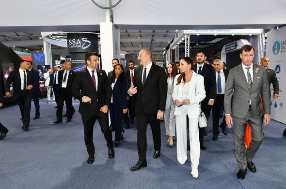 Prezident və Xanımı Astronavtika tədbirində - YENİLƏNİB-FOTO/VİDEO  - foto 7