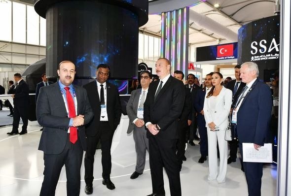 Prezident və Xanımı Astronavtika tədbirində - YENİLƏNİB-FOTO/VİDEO  - foto 10