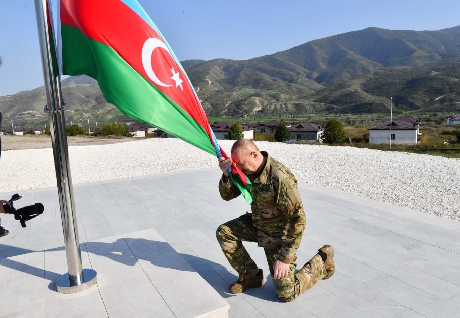 Azərbaycan Prezidenti Xocalı şəhərində - FOTO - foto 1