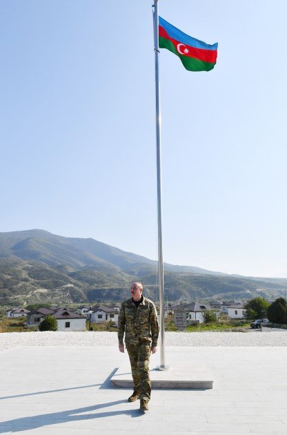Azərbaycan Prezidenti Xocalı şəhərində - FOTO - foto 4