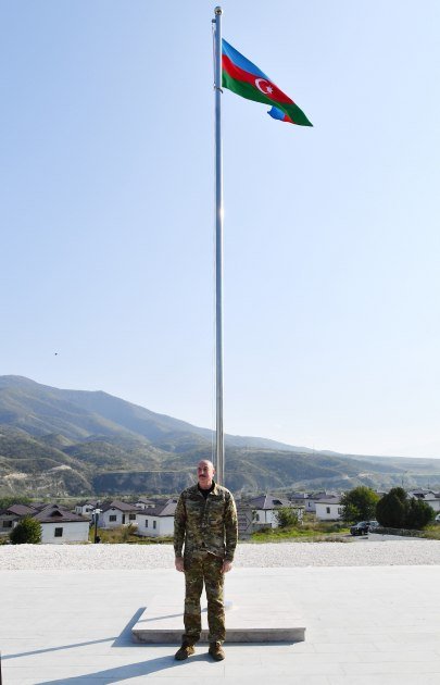 Azərbaycan Prezidenti Xocalı şəhərində - FOTO - foto 3