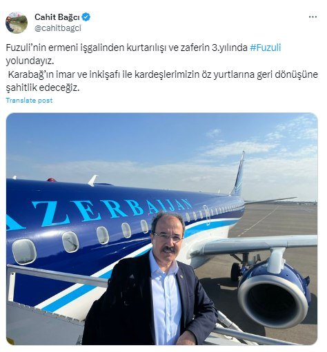 Türkiyənin Azərbaycandakı səfiri Füzuliyə GETDİ – FOTO  - foto 1