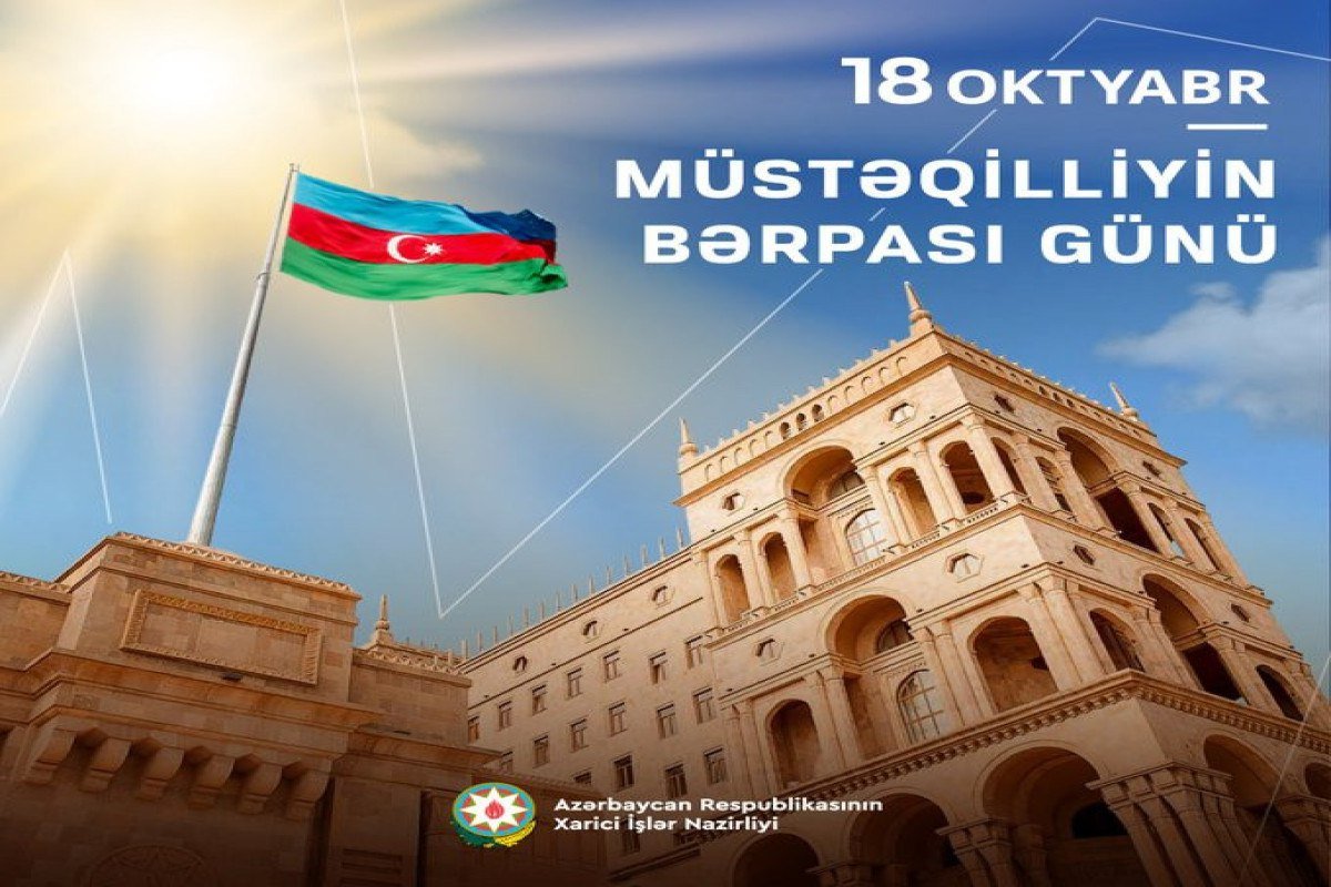 XİN-dən 18 Oktyabrla bağlı PAYLAŞIM - foto 1