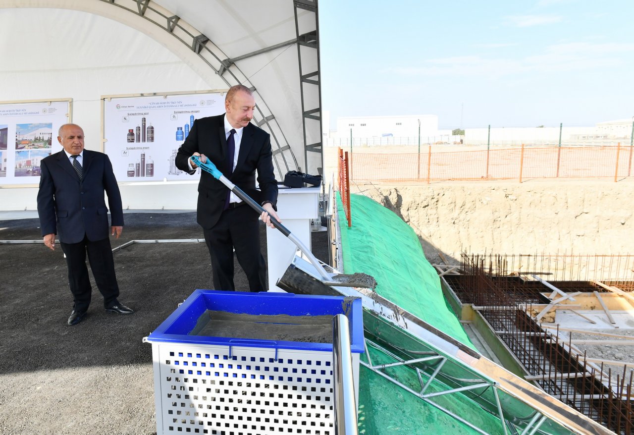 Prezident Sumqayıtda açılış və təməlqoyma mərasimlərində İŞTİRAK EDİB - FOTO - foto 1