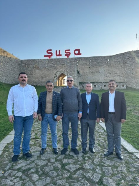 İraq parlamentinin deputatları Şuşa şəhərində - FOTO - foto 1