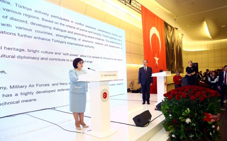 Bakıda Türkiyənin milli bayramı münasibətilə rəsmi qəbul təşkil edildi - FOTO - foto 5